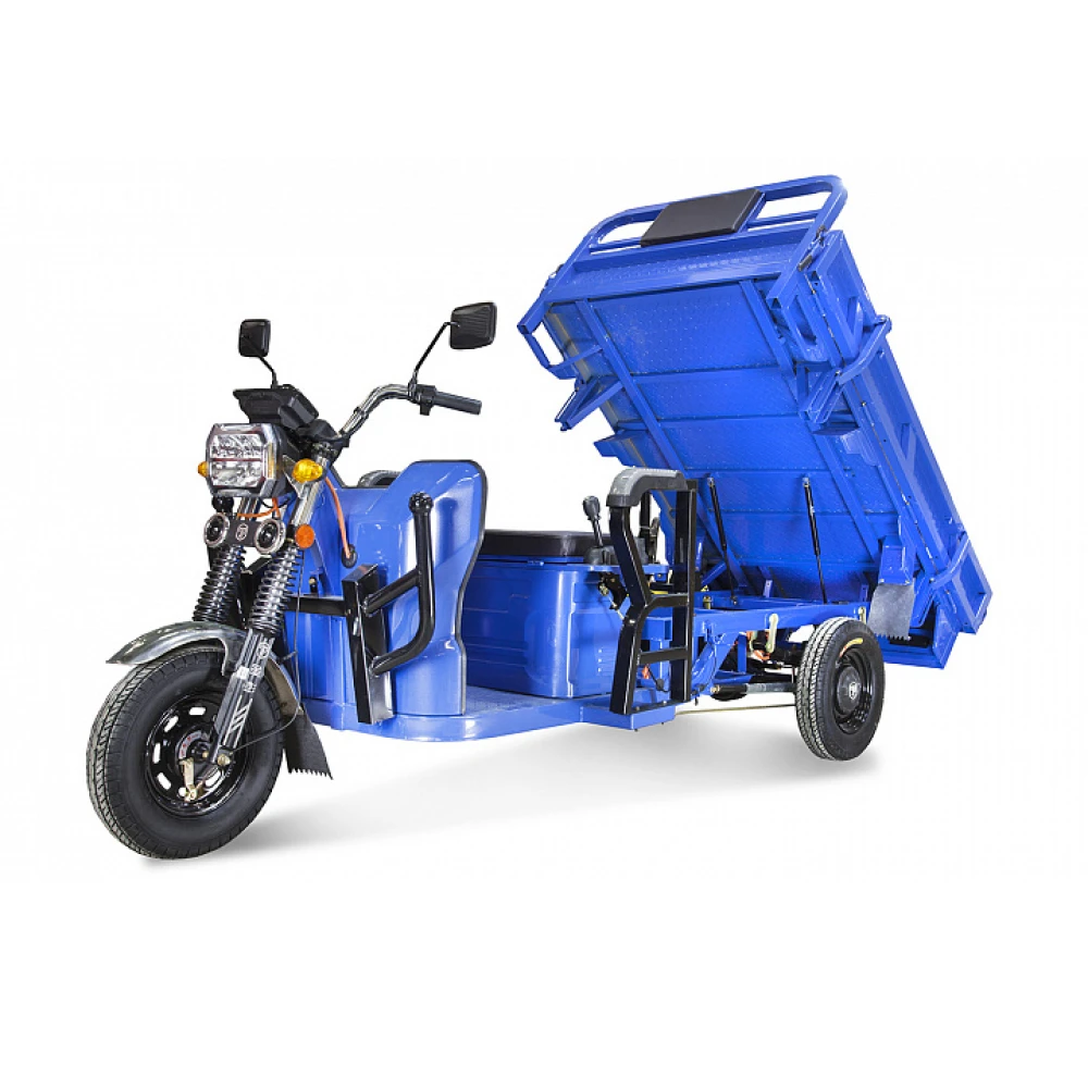 Грузовой электротрицикл Rutrike Габарит 1700 60V1200W синий матовый 4
